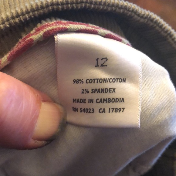 Olive colored cords.vintage old navy - Picture 7 of 8